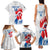 Custom France Rugby 2025 Family Matching Tank Maxi Dress and Hawaiian Shirt Allez Les Bleus!