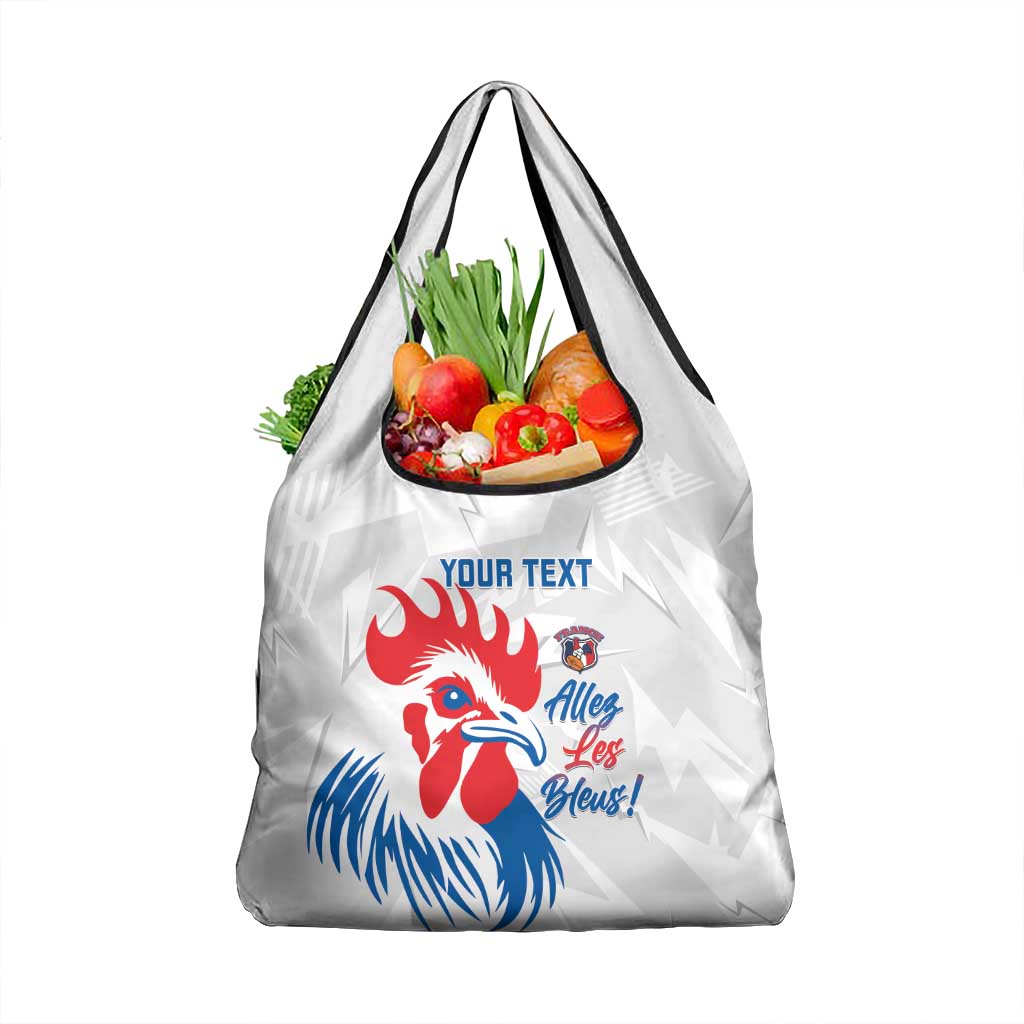 Custom France Rugby 2025 Grocery Bag Allez Les Bleus!