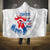 Custom France Rugby 2025 Hooded Blanket Allez Les Bleus!