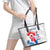 Custom France Rugby 2025 Leather Tote Bag Allez Les Bleus!