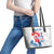 Custom France Rugby 2025 Leather Tote Bag Allez Les Bleus!