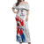 Custom France Rugby 2025 Off Shoulder Maxi Dress Allez Les Bleus!