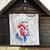 Custom France Rugby 2025 Quilt Allez Les Bleus!