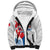 Custom France Rugby 2025 Sherpa Hoodie Allez Les Bleus!