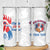 Personalised France Rugby 2025 Skinny Tumbler Allez Les Bleus!