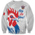 Custom France Rugby 2025 Sweatshirt Allez Les Bleus!