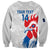 Custom France Rugby 2025 Sweatshirt Allez Les Bleus!