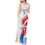 Custom France Rugby 2025 Tank Maxi Dress Allez Les Bleus!