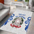 Custom Italy Rugby 2025 Area Rug Come on Gli Azzurri!