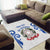 Custom Italy Rugby 2025 Area Rug Come on Gli Azzurri!