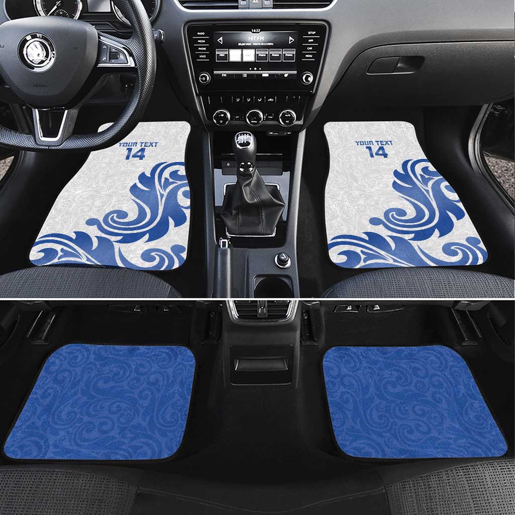 Custom Italy Rugby 2025 Car Mats Come on Gli Azzurri!