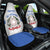 Custom Italy Rugby 2025 Car Seat Cover Come on Gli Azzurri!