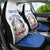 Custom Italy Rugby 2025 Car Seat Cover Come on Gli Azzurri!