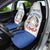 Custom Italy Rugby 2025 Car Seat Cover Come on Gli Azzurri!