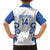 Custom Italy Rugby 2025 Family Matching Long Sleeve Bodycon Dress and Hawaiian Shirt Come on Gli Azzurri!