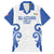 Custom Italy Rugby 2025 Family Matching Long Sleeve Bodycon Dress and Hawaiian Shirt Come on Gli Azzurri!