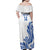 Custom Italy Rugby 2025 Family Matching Off Shoulder Maxi Dress and Hawaiian Shirt Come on Gli Azzurri!