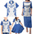 Custom Italy Rugby 2025 Family Matching Puletasi and Hawaiian Shirt Come on Gli Azzurri!