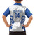 Custom Italy Rugby 2025 Family Matching Short Sleeve Bodycon Dress and Hawaiian Shirt Come on Gli Azzurri!