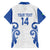 Custom Italy Rugby 2025 Family Matching Short Sleeve Bodycon Dress and Hawaiian Shirt Come on Gli Azzurri!