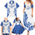 Custom Italy Rugby 2025 Family Matching Summer Maxi Dress and Hawaiian Shirt Come on Gli Azzurri!