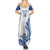 Custom Italy Rugby 2025 Family Matching Summer Maxi Dress and Hawaiian Shirt Come on Gli Azzurri!