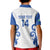 Custom Italy Rugby 2025 Kid Polo Shirt Come on Gli Azzurri!