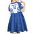 Custom Italy Rugby 2025 Kid Short Sleeve Dress Come on Gli Azzurri!