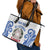 Custom Italy Rugby 2025 Leather Tote Bag Come on Gli Azzurri!