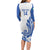 Custom Italy Rugby 2025 Long Sleeve Bodycon Dress Come on Gli Azzurri!