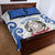 Custom Italy Rugby 2025 Quilt Bed Set Come on Gli Azzurri!