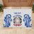 Custom Italy Rugby 2025 Rubber Doormat Come on Gli Azzurri!