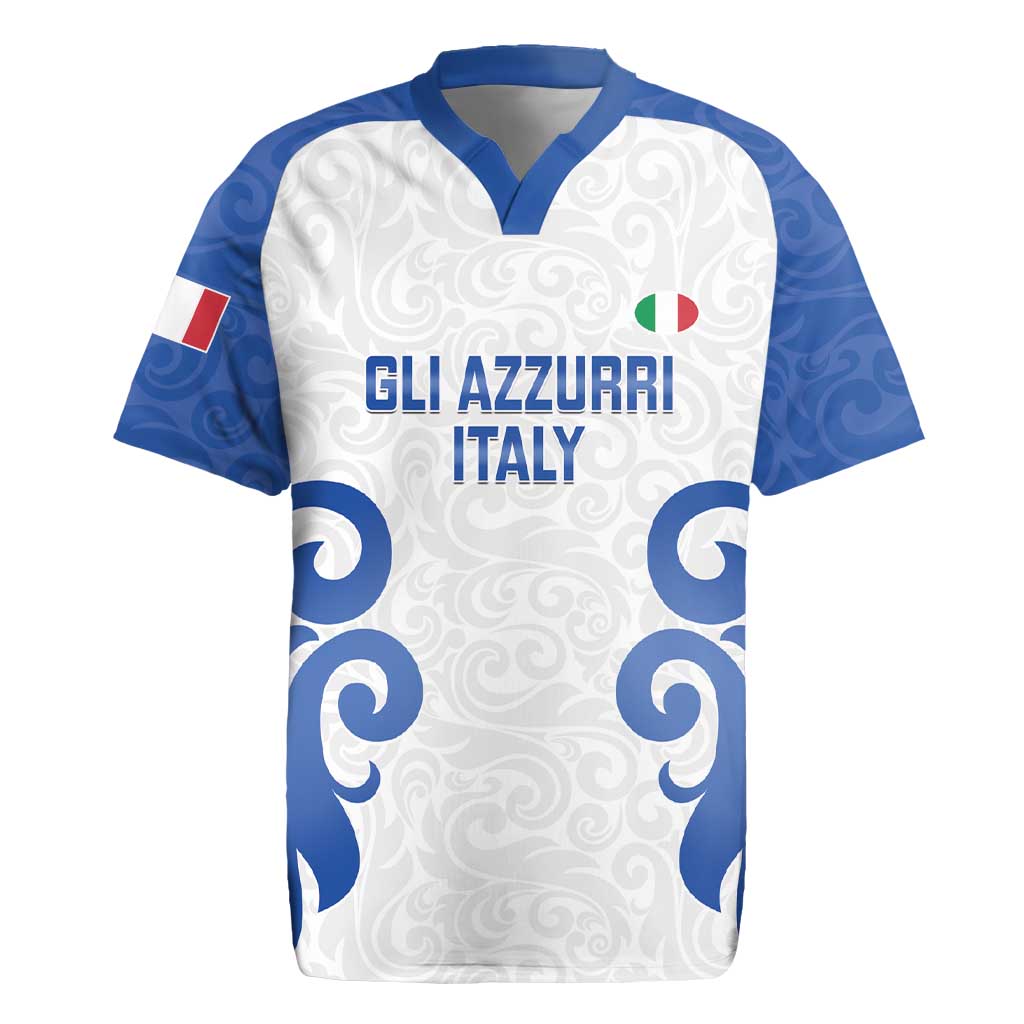 Custom Italy Rugby 2025 Rugby Jersey Come on Gli Azzurri!