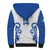 Custom Italy Rugby 2025 Sherpa Hoodie Come on Gli Azzurri!