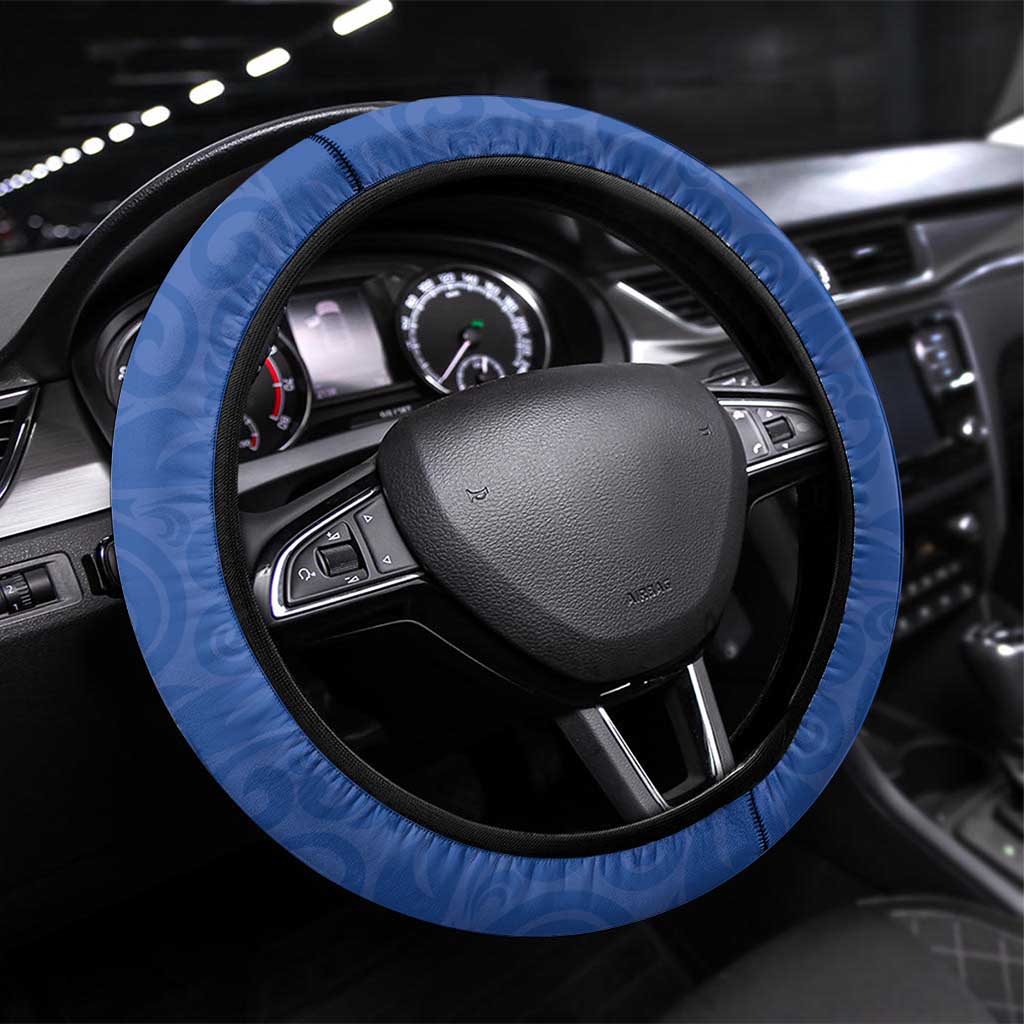 Italy Rugby 2025 Steering Wheel Cover Come on Gli Azzurri!