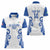 Custom Italy Rugby 2025 Women Polo Shirt Come on Gli Azzurri!