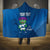 Custom Scotland Rugby 2025 Hooded Blanket Funny Thistle Mascot Go Scottish!