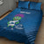 Custom Scotland Rugby 2025 Quilt Bed Set Funny Thistle Mascot Go Scottish!