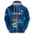 Custom Scotland Rugby 2025 Zip Hoodie Funny Thistle Mascot Go Scottish! - Wonder Print Shop