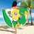 Wales Saint David's Day Beach Blanket Welsh Funny Leek Daffodil