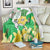 Wales Saint David's Day Blanket Welsh Funny Leek Daffodil