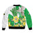 Wales Saint David's Day Bomber Jacket Welsh Funny Leek Daffodil