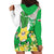 Wales Saint David's Day Hoodie Dress Welsh Funny Leek Daffodil