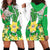 Wales Saint David's Day Hoodie Dress Welsh Funny Leek Daffodil