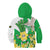 Wales Saint David's Day Kid Hoodie Welsh Funny Leek Daffodil