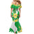 Wales Saint David's Day Mermaid Dress Welsh Funny Leek Daffodil