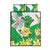 Wales Saint David's Day Quilt Bed Set Welsh Funny Leek Daffodil