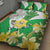 Wales Saint David's Day Quilt Bed Set Welsh Funny Leek Daffodil