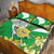 Wales Saint David's Day Quilt Bed Set Welsh Funny Leek Daffodil