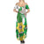 Wales Saint David's Day Summer Maxi Dress Welsh Funny Leek Daffodil